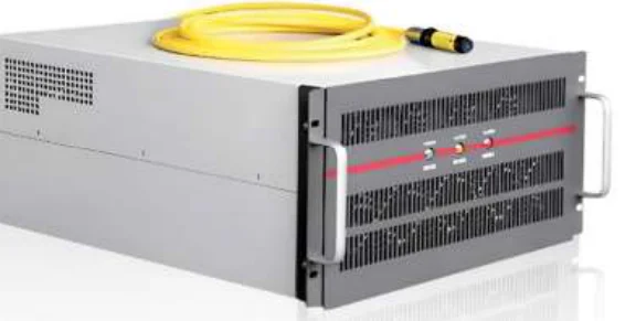 Source laser fibre QCW 150 W